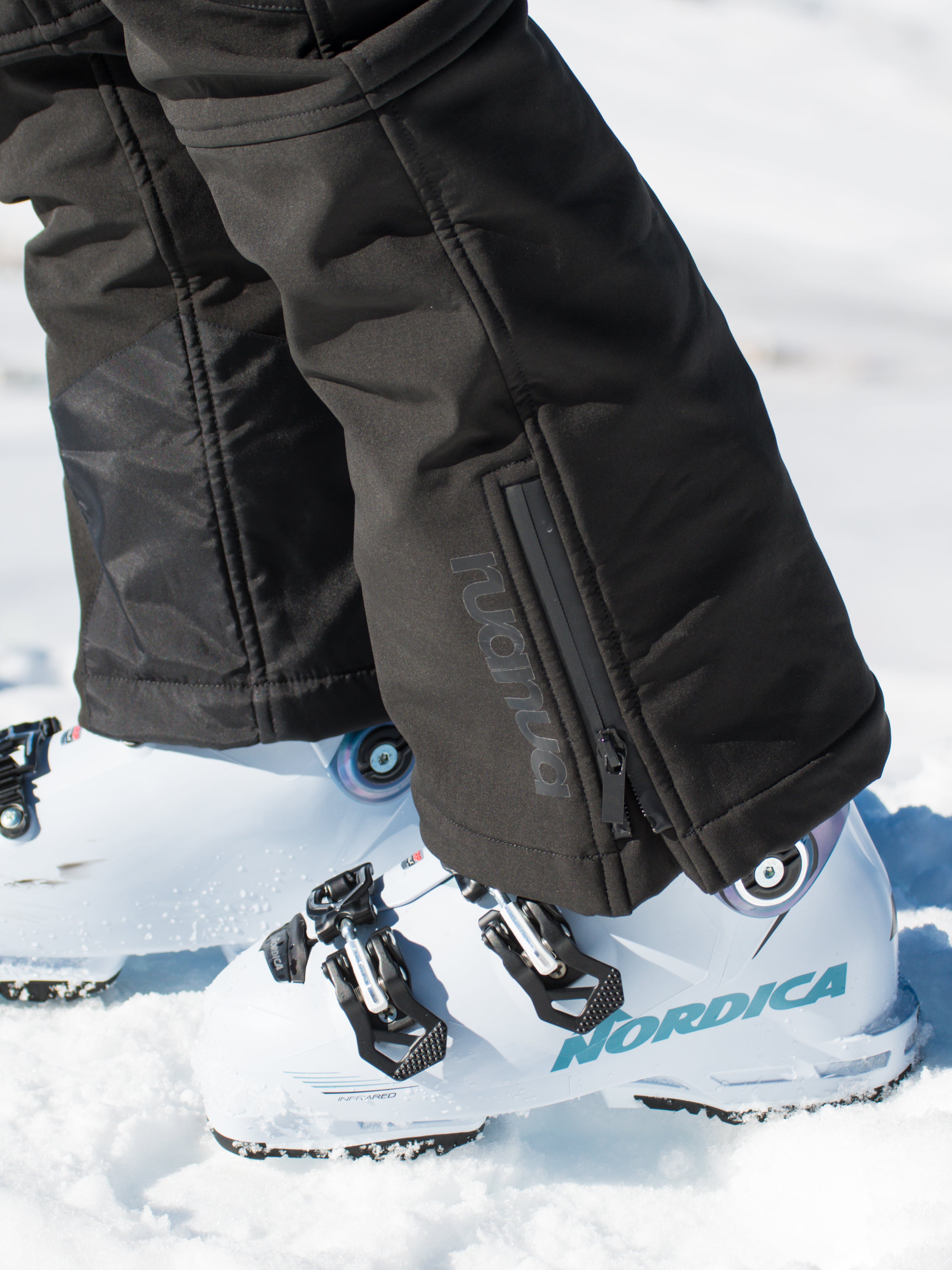 Slim Leg Ski Trouser - Black