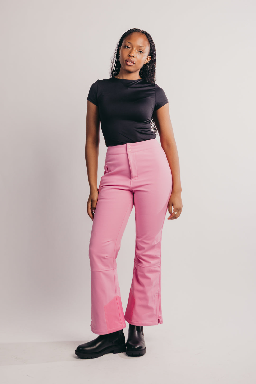 Slim Leg Ski Trouser - Pink