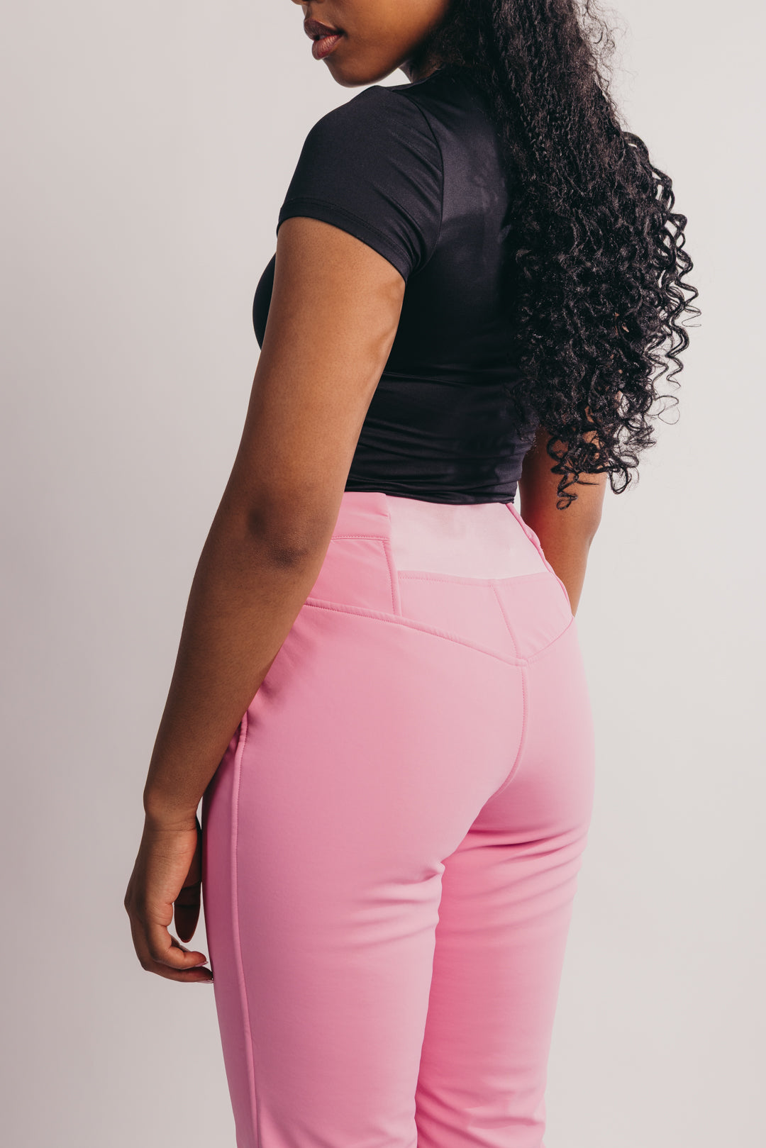 Slim Leg Ski Trouser - Pink