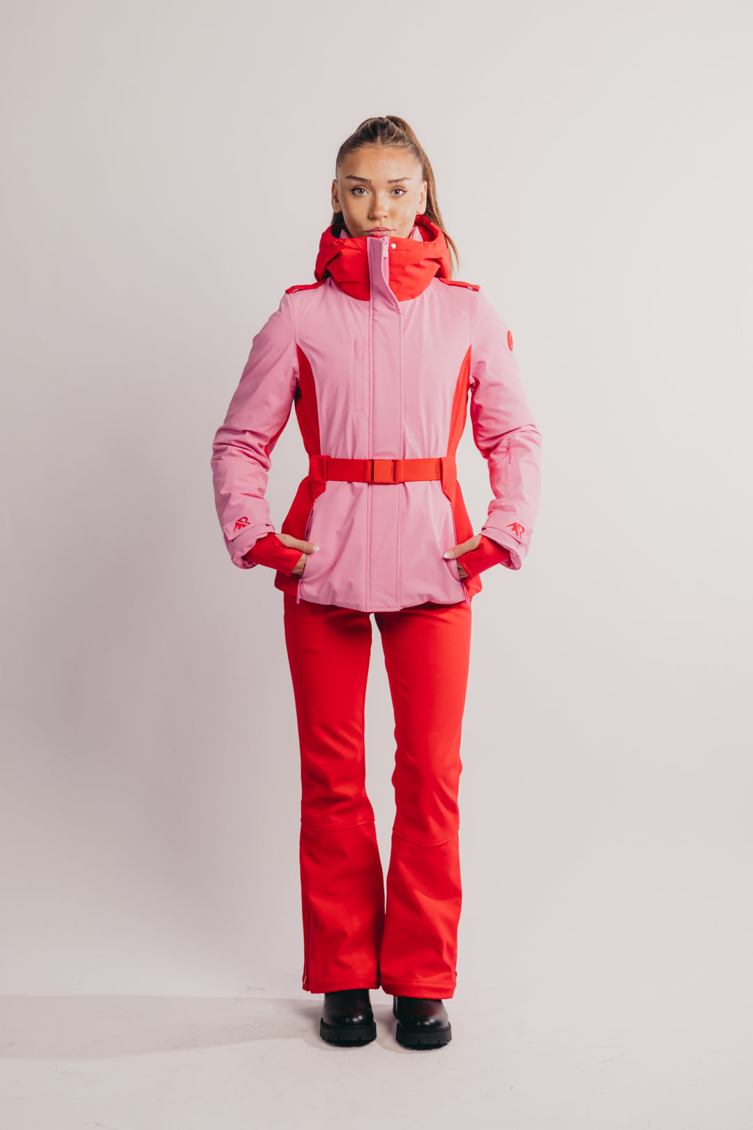 Slim Leg Ski Trouser - Red