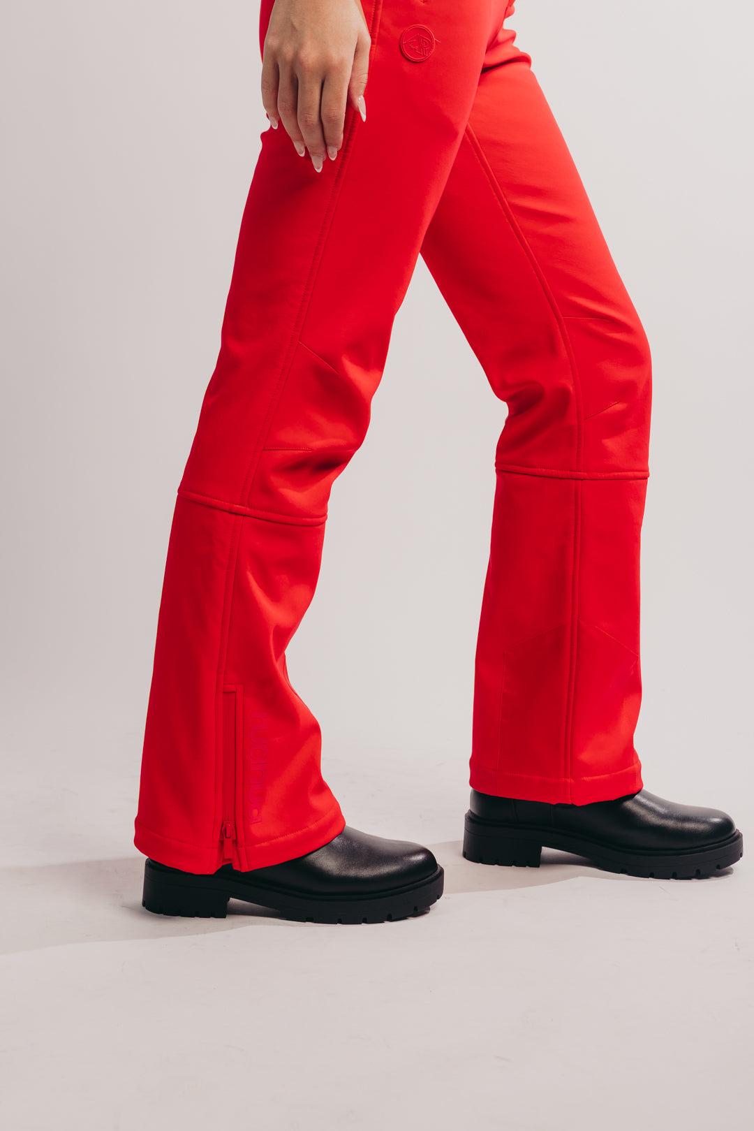Slim Leg Ski Trouser - Red