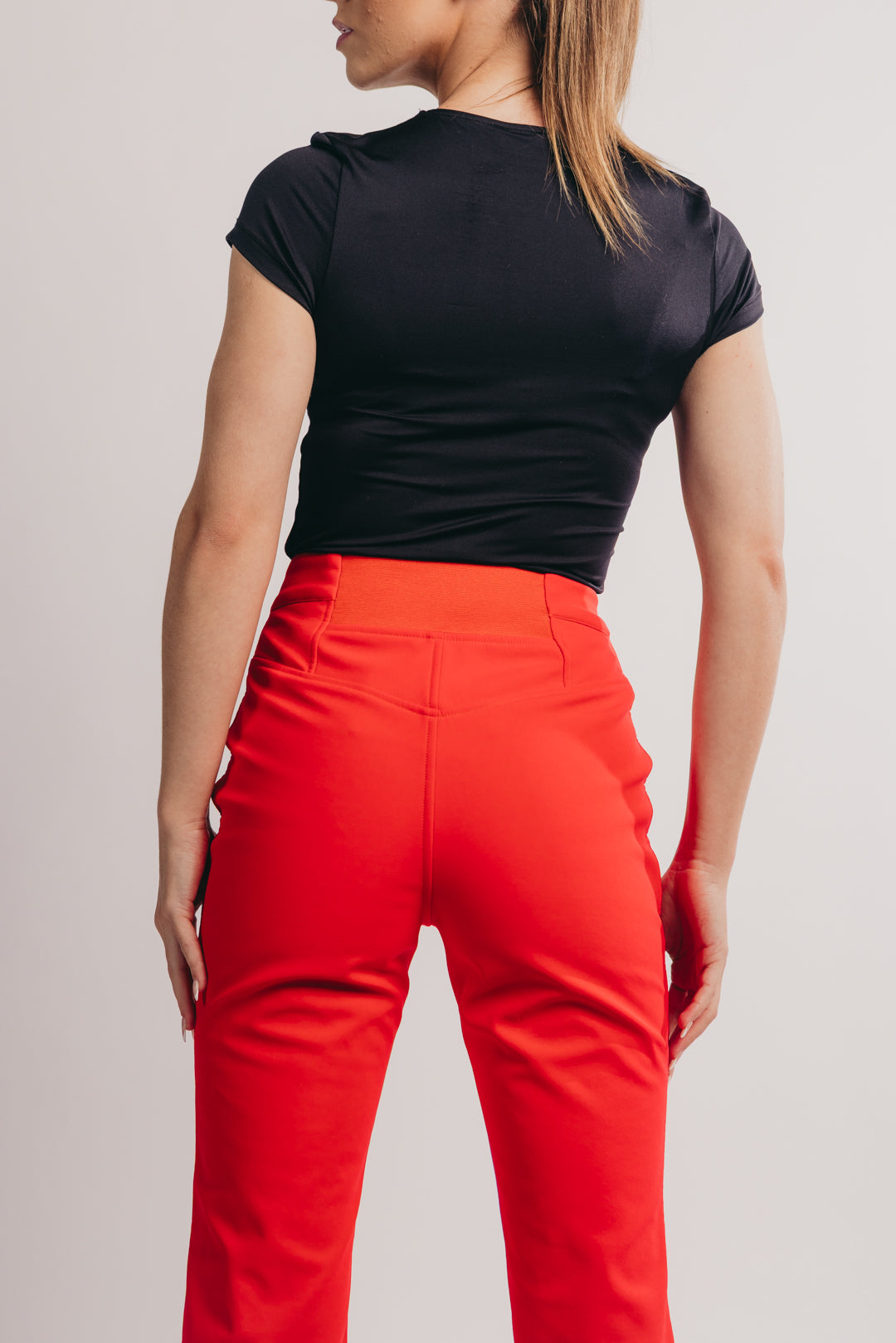 Slim Leg Ski Trouser - Red