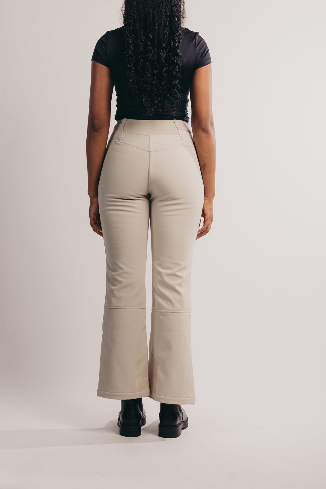 Slim Leg Ski Trouser - Neutral Tonal Colourblock