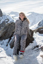 Straight Leg Ski Trouser - Leopard