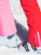 Slim Leg Ski Trouser - Red and Pink