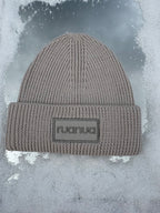 Ribbed Beanie - Neutral