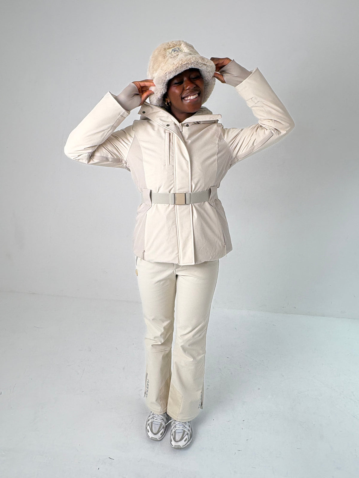 Slim Leg Ski Trouser - Neutral