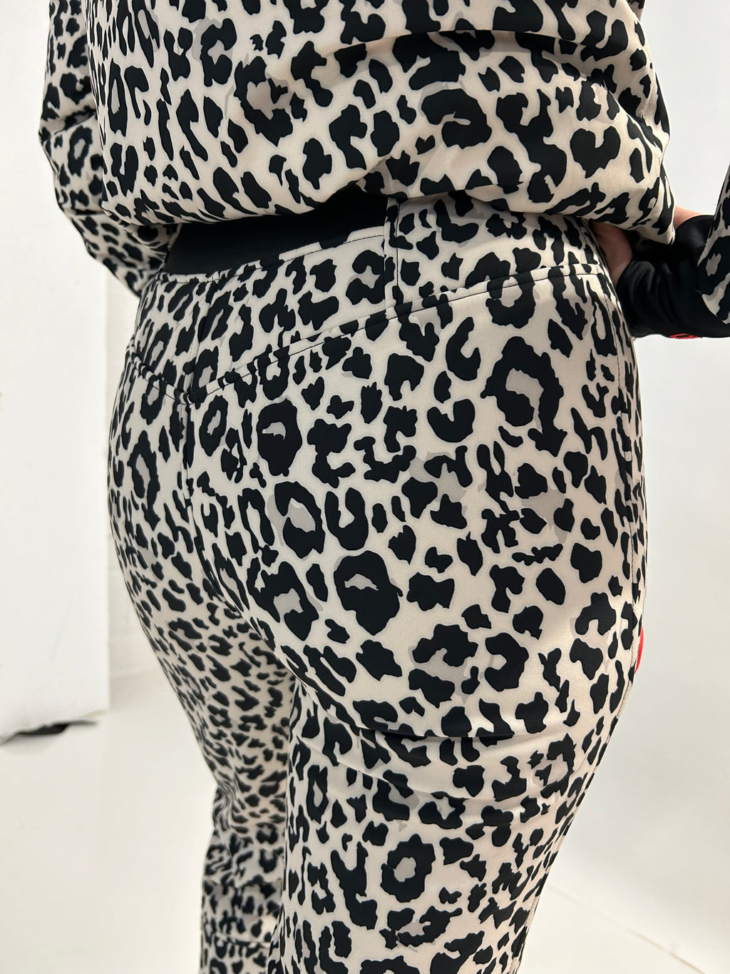Slim Leg Ski Trouser - Leopard