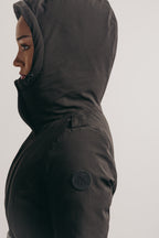 Belted Ski Jacket - Black