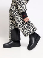 Slim Leg Ski Trouser - Leopard