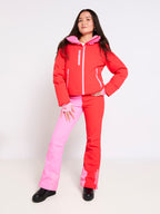 Pink and Red Ski Jacket 3
