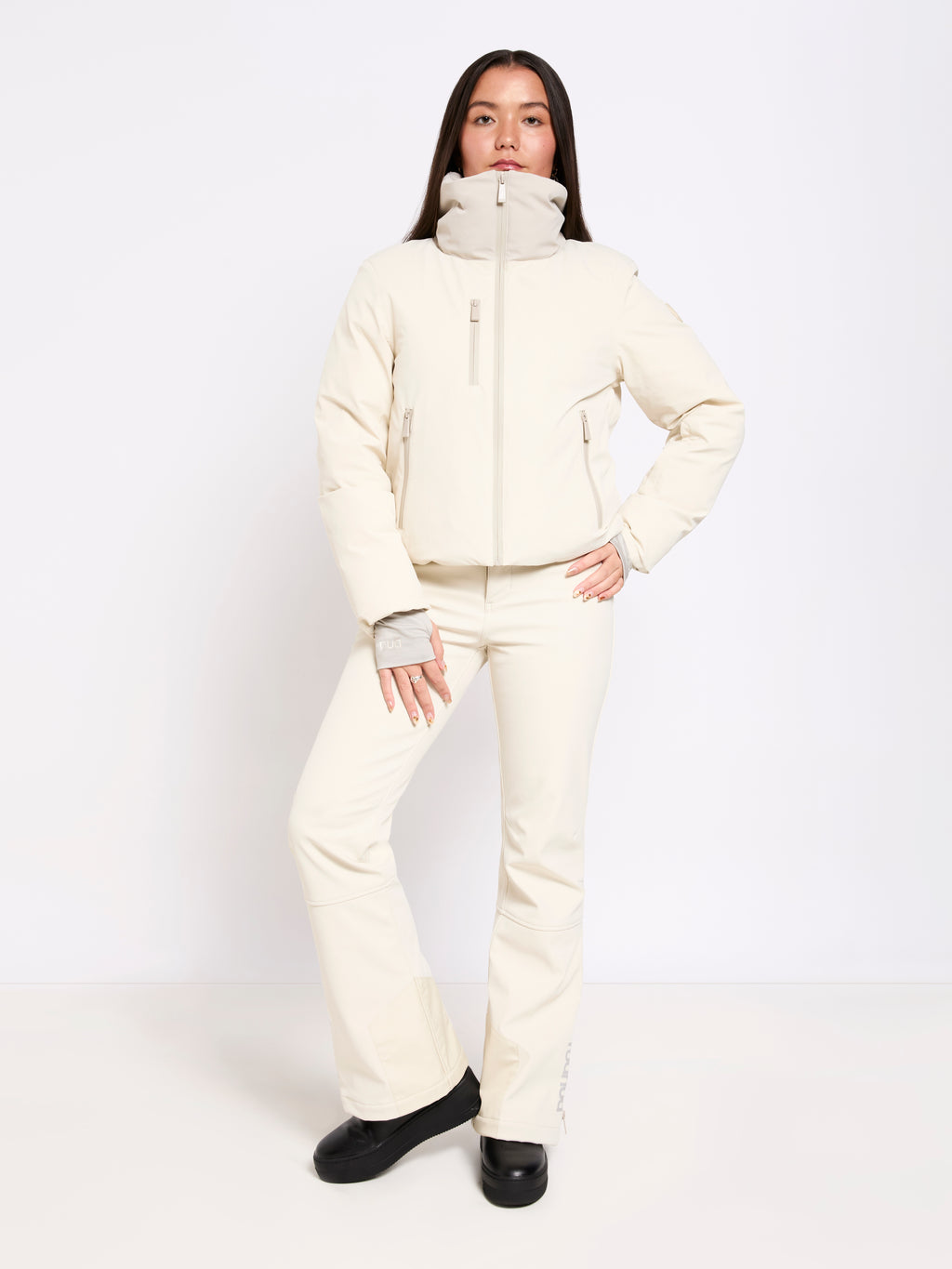 Slim Leg Ski Trouser - Neutral