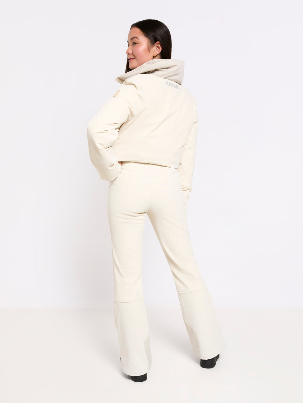 Padded Down Ski Jacket - Neutral