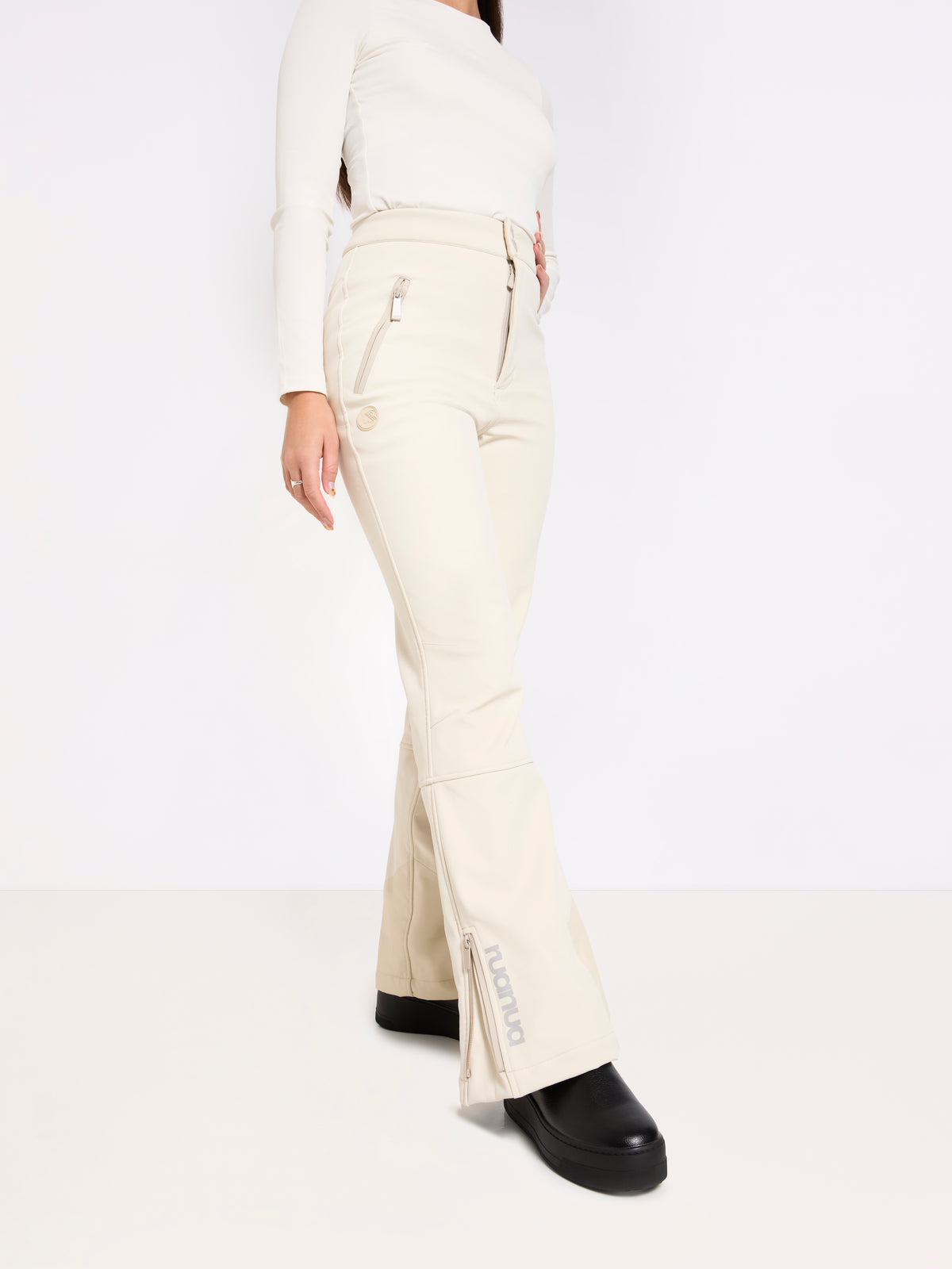 Slim Leg Ski Trouser - Neutral