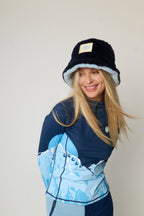 Mid Layer 1/4 Zip Thermal - Blue ColourBlock Pre Order