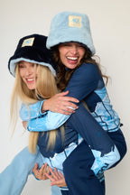 Mid Layer 1/4 Zip Thermal - Blue ColourBlock Pre Order