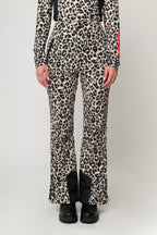 Slim Leg Ski Trouser - Leopard
