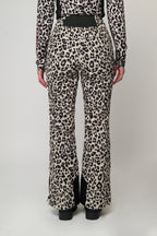 Slim Leg Ski Trouser - Leopard