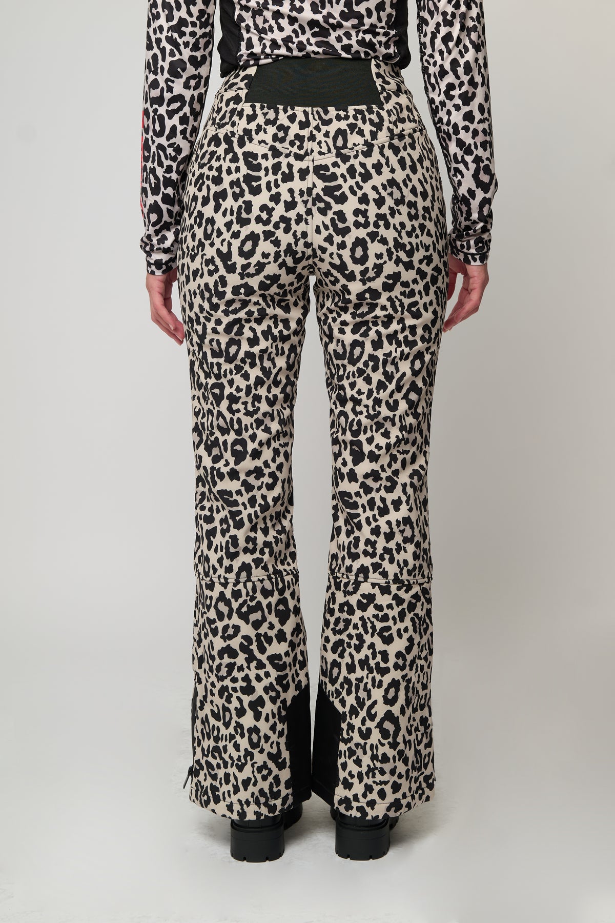 Slim Leg Ski Trouser - Leopard