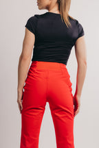 Slim Leg Ski Trouser - Red