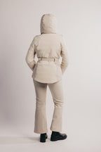 Belted Ski Jacket - Neutral