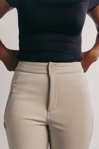 Slim Leg Ski Trouser - Neutral Tonal Colourblock